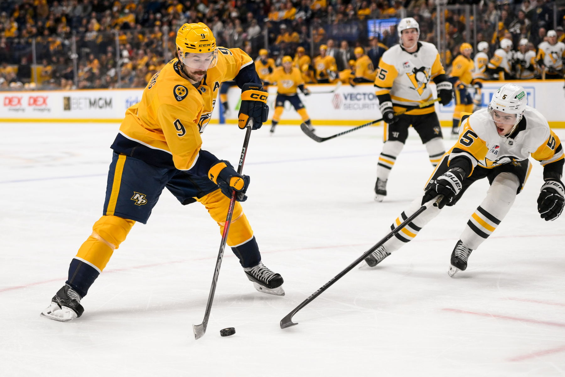 Filip Forsberg - Credit: Steve Roberts-Imagn Images