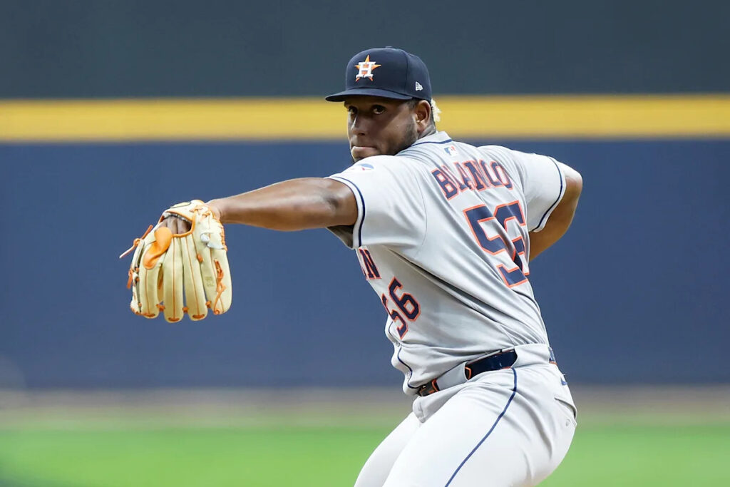 Astros starter Ronel Blanco out for rest of 2025 season due to right elbow injury