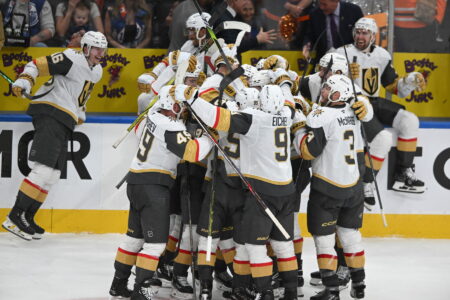 'I Was Sure It Was In': Golden Knights Shock Oilers With Rare Last-Second Game-Winning Goal
