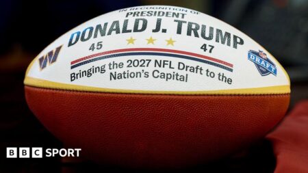 2027 NFL Draft: US president Donald Trump confirms Washington DC will host event