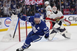 Comeback effort falls short as Panthers struggle early in Game 1 loss to Toronto