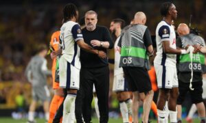 Negative Spurs narrative can change with silverware, says Postecoglou