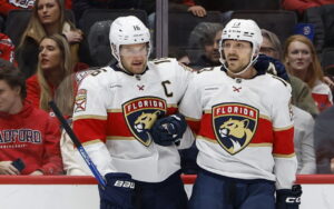 Sasha Barkov, Sam Reinhart voted as finalists for Frank J. Selke Trophy