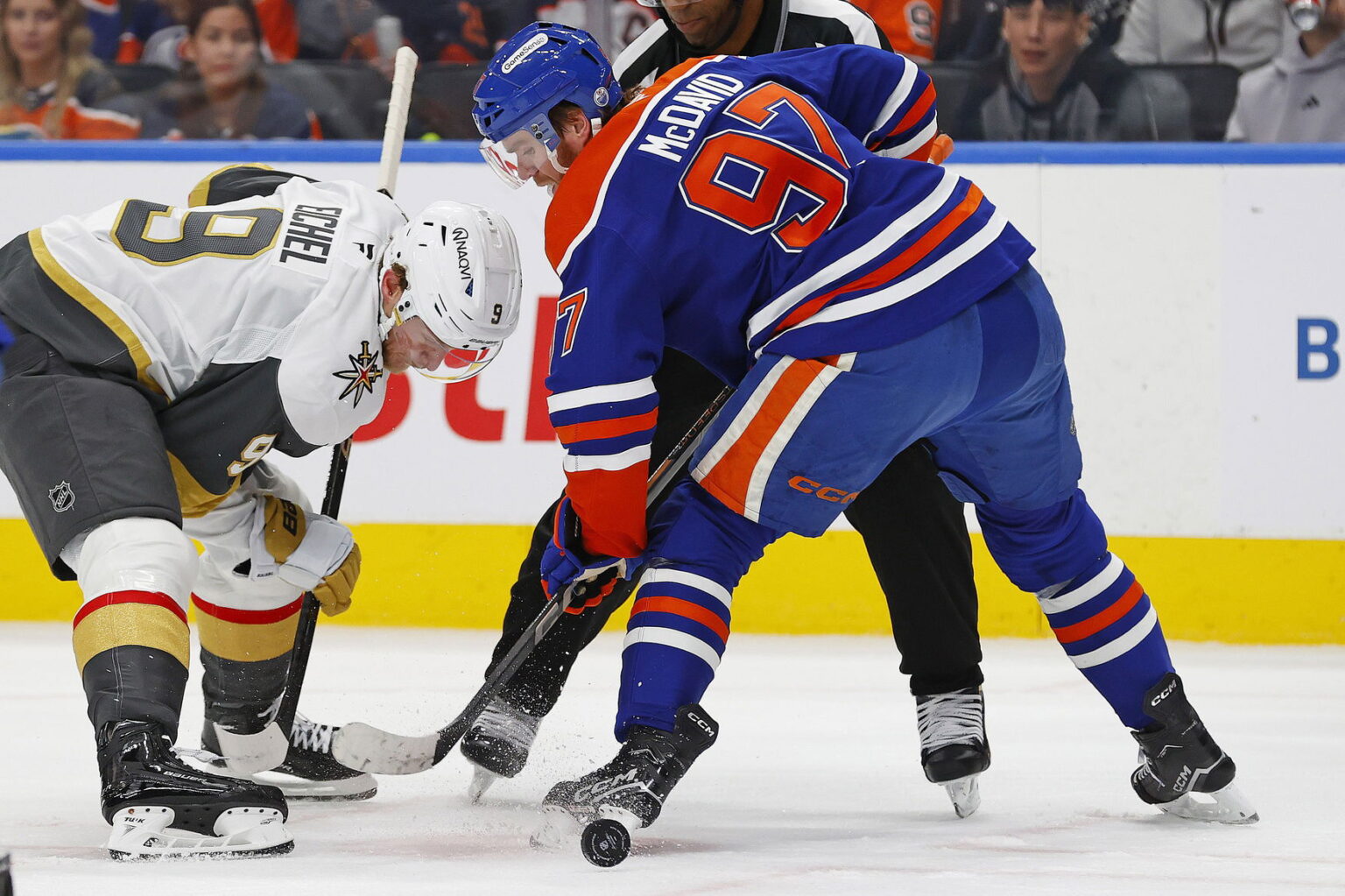 New Oilers Schedule For Round 2 vs Golden Knights