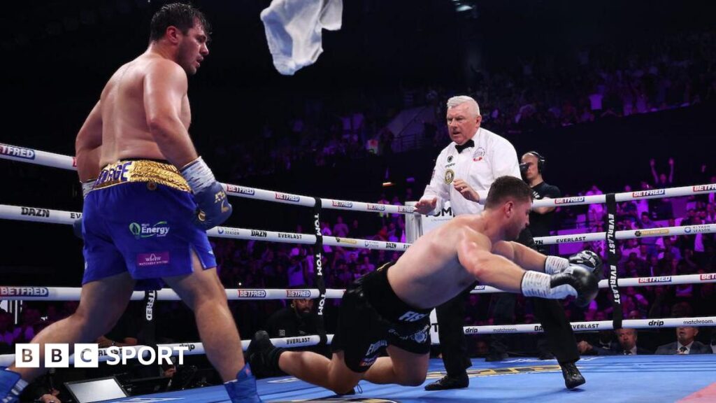 Johnny Fisher v Dave Allen 2: Doncaster fighter stops ‘Romford Bull’ in fifth