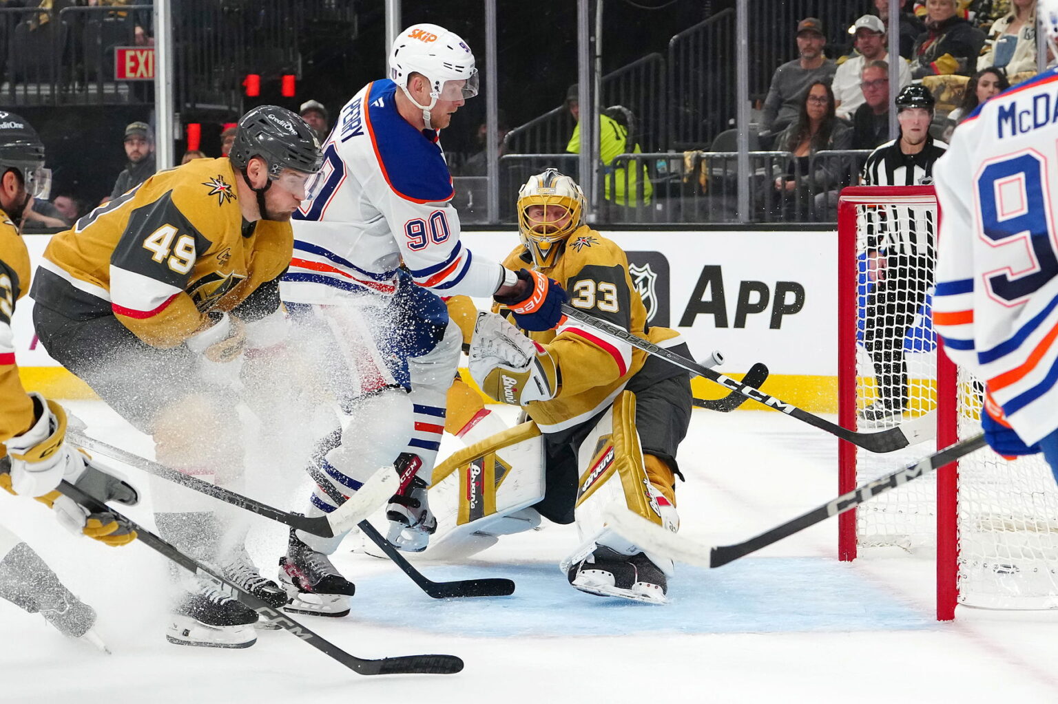 Golden Knights Take Their Foot Off The Gas; Costs Them In Game 1