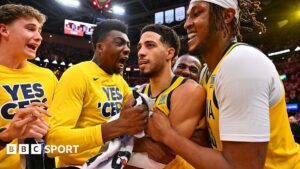NBA play-offs: Indiana Pacers knock out Cleveland Cavaliers