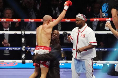 Chris Eubank Jr says father ‘slept on stretcher in hospital’ after Conor Benn fight as bond grows
