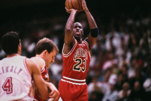 Michael Jordan jersey from Bulls’ first three-peat sells for .6 million at auction
