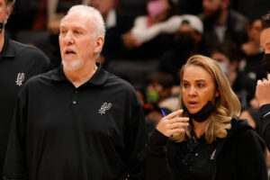 Becky Hammon on mentor Gregg Popovich stepping down as Spurs head coach: ‘My heart’s a little heavy for him’