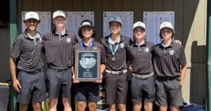 Record-setting Stockdale golf team, led by Roldan's 64, take second in section tournament