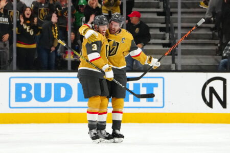 Golden Knights' McNabb Good To Go After Maintenance Day; Stone Considered Game-Time Decision For Game 4