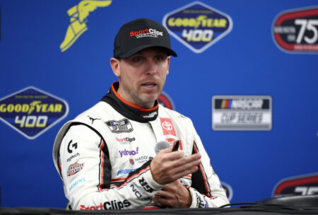 Denny Hamlin Calls Out Michael Waltrip for Saying NASCAR Fans Don’t Understand What They’re Watching