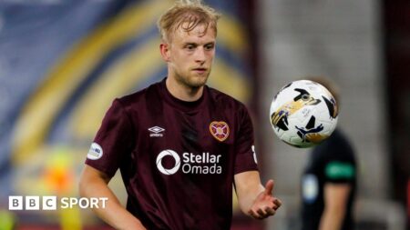 Hearts: Harry Milne aims to kick on after ‘frustrating’ lack of action