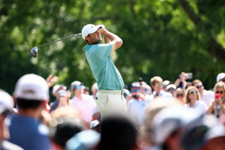 PGA Championship: Scottie Scheffler is 18 holes from erasing the one very soft knock against him