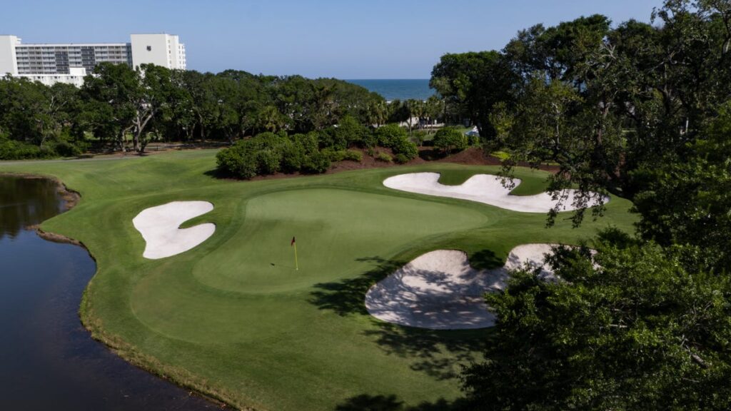 Which golf content creators are competing