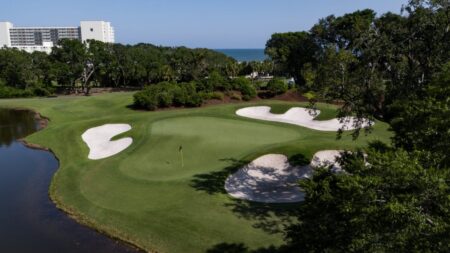 Which golf content creators are competing