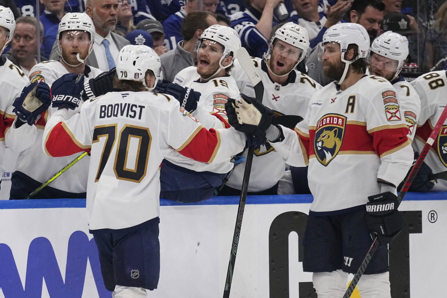 Three takeaways: Panthers pull away after tight start to Game 5, Jesper Boqvist steps up in big spot