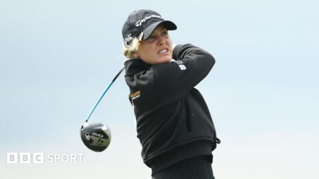 US Women’s Open: British trio Charley Hull, Gemma Dryburgh, Lottie Woad four shots off lead