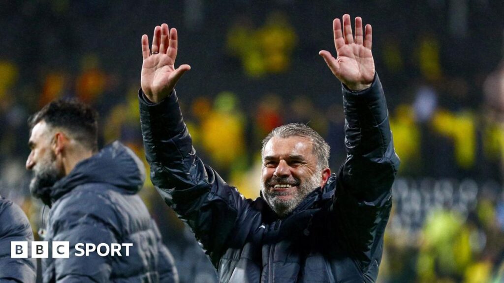 Ange Postecoglou: Tottenham boss hits back at critics as Spurs reach Europa League final