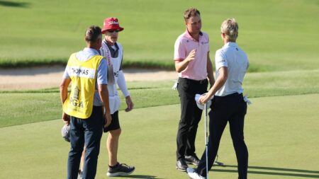 What is the playoff format at the PGA Championship?