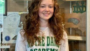 Practice pays off in success for Notre Dame Academy golfer Georgia Beland