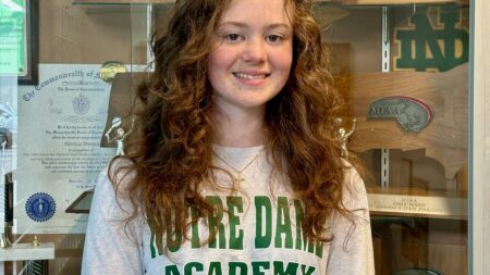 Practice pays off in success for Notre Dame Academy golfer Georgia Beland