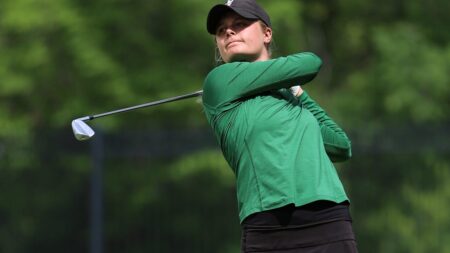 3rd after two rounds of NCAA regional