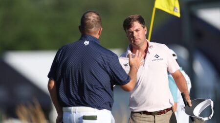 Sunday tee times, final round TV info