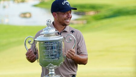 Xander Schauffele returns to PGA Championship to defend his major title