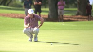 FSU men’s golf lead after day one