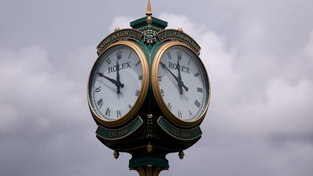Thursday weather forecast for 2025 PGA Championship at Quail Hollow