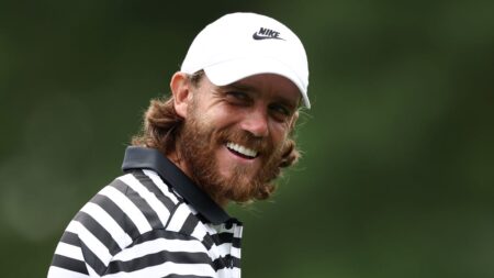 Tommy Fleetwood’s lucky bounce at the PGA Championship became an eagle