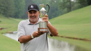 Less than two years after jail, Angel Cabrera is a senior major champ