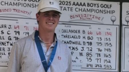 Benedictine’s Dollander and Richmond Hill’s Conley win state golf titles