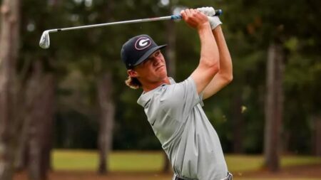 Georgia’s Carter Loflin takes early lead