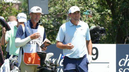 Scottie Scheffler moves up leaderboard Saturday at Charles Schwab lead