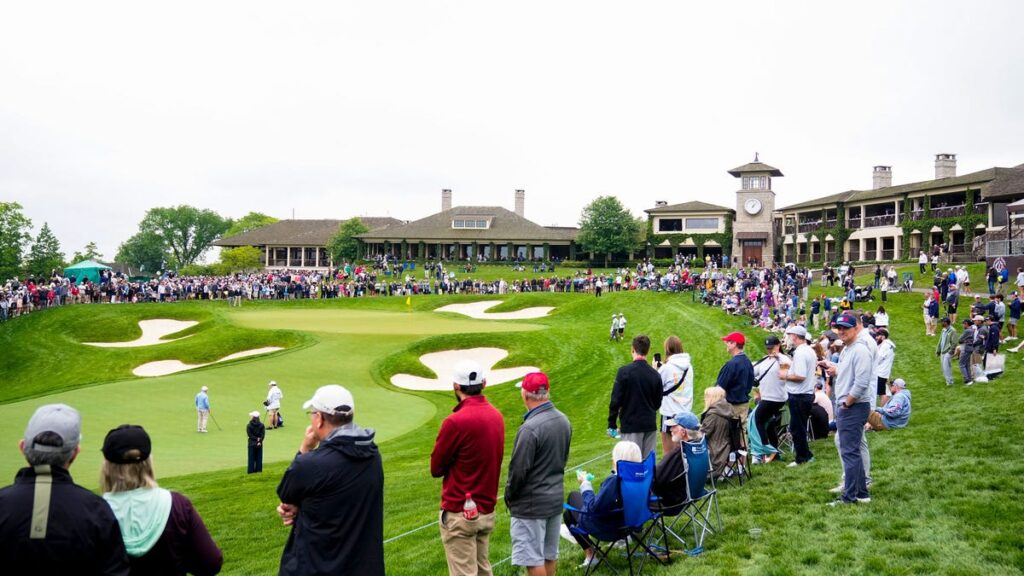 Muirfield Village Memorial Tournament course guide yardage book