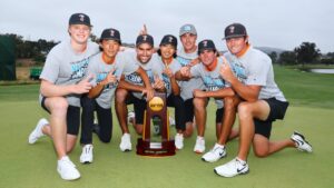 Oklahoma State men’s golf rallies past Virginia to win 12th NCAA title