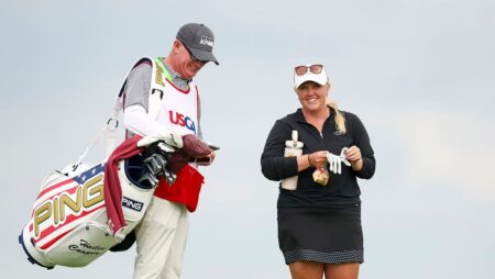 On a crammed U.S. Women’s Open leaderboard, a Cinderella lurks