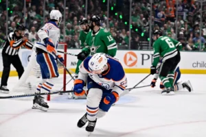 Oilers' Jeff Skinner Scores First Career Playoff Goal After 15 Seasons