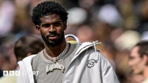 NFL fine Atlanta Falcons and coach £262,000 for Shedeur Sanders prank call