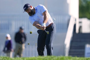Go Birds and birdies: Retired Eagles great Jason Kelce takes his swings, advice at PGA Tour pro-am
