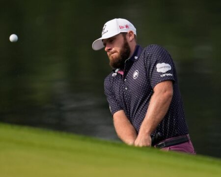 Tyrell Hatton faces fine for US PGA outburst as Vegas leads the pack