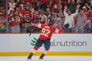 All 4 lines contribute as Panthers get back in series with Game 3 OT win over Toronto