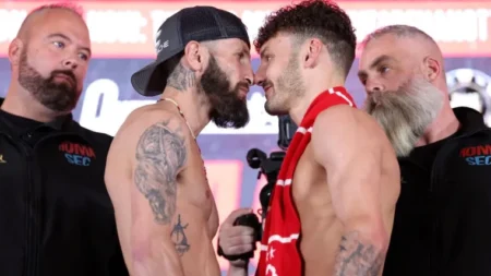 Anthony Cacace vs Leigh Wood weigh-in results, running order and ringwalk times