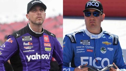 Kyle Busch hands off villain role to Denny Hamlin in podcast chat