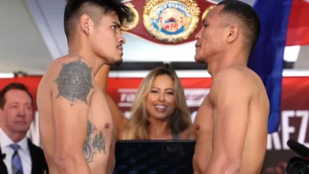 Emanuel Navarrete vs Charly Suarez weigh-in results, running order and ringwalk times