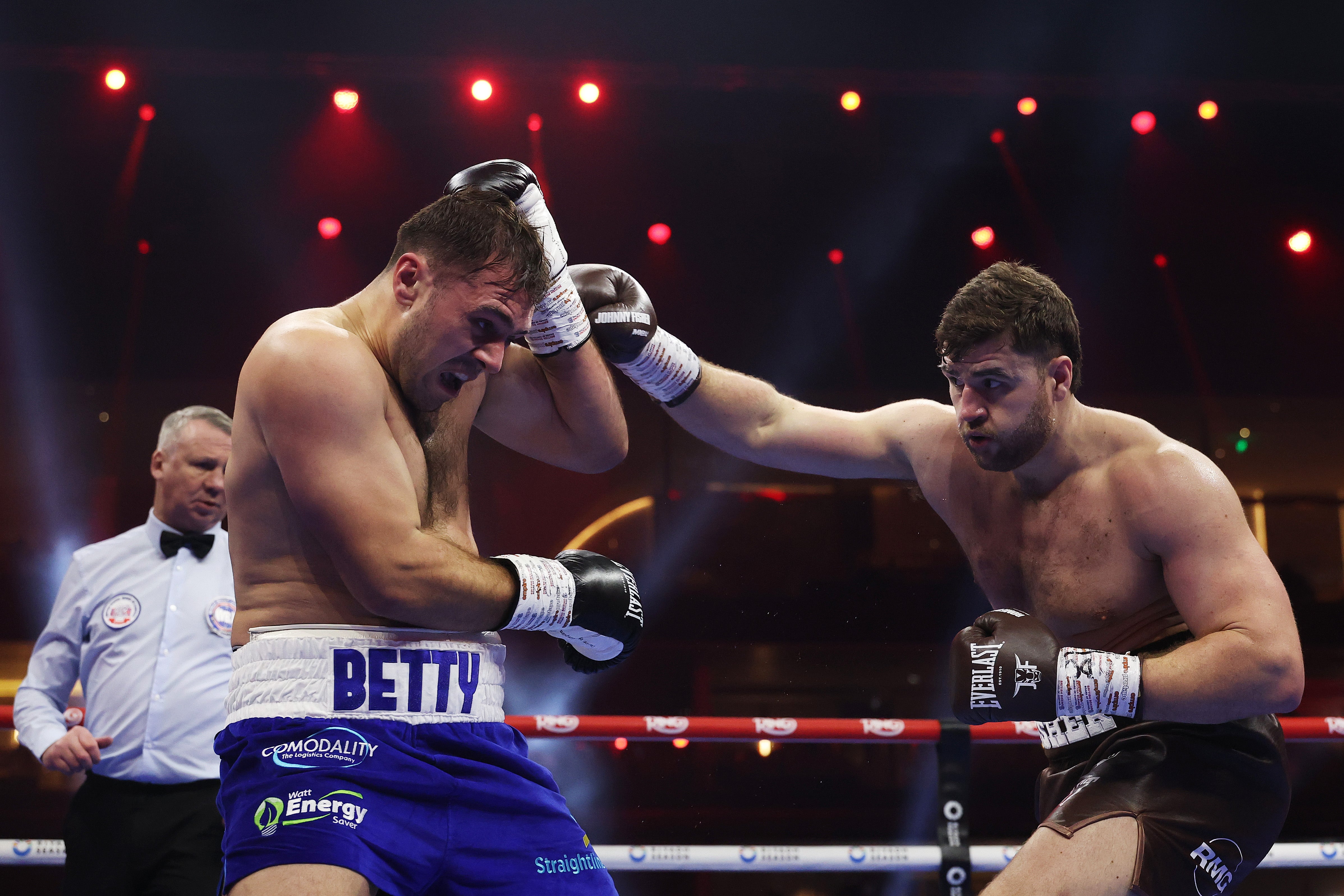 Allen and Fisher’s first fight took place in Saudi Arabia; now they clash in London