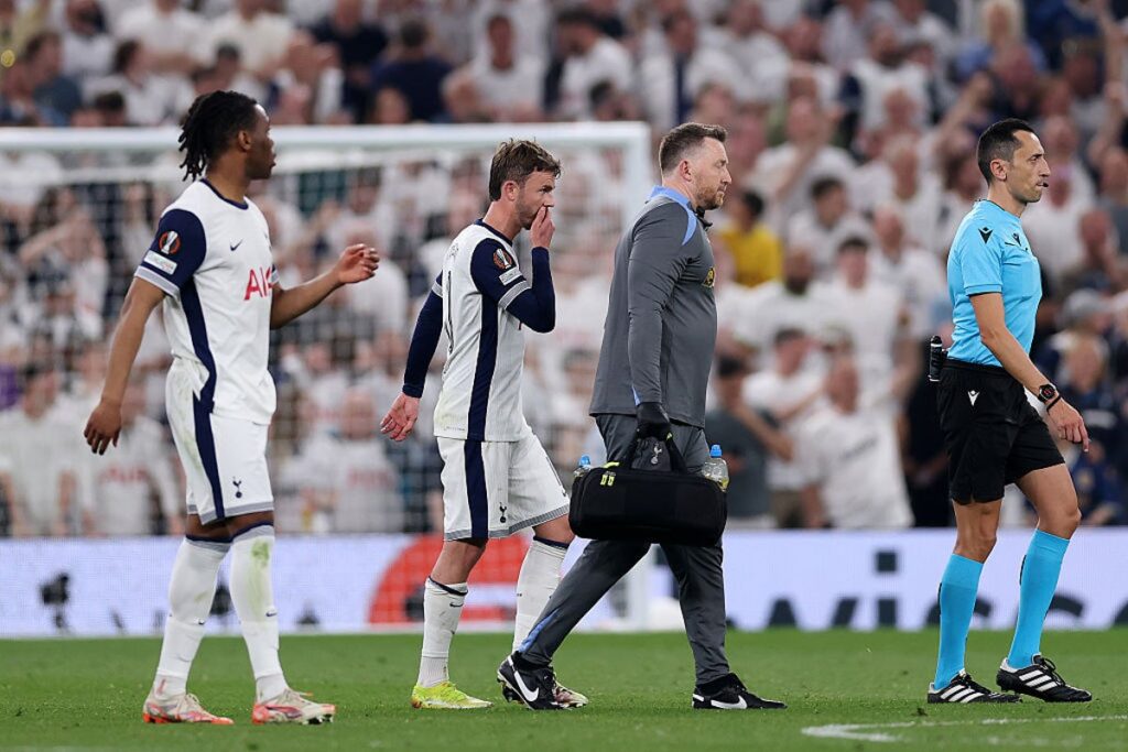 James Maddison out for the season with potential Europa League final looming
